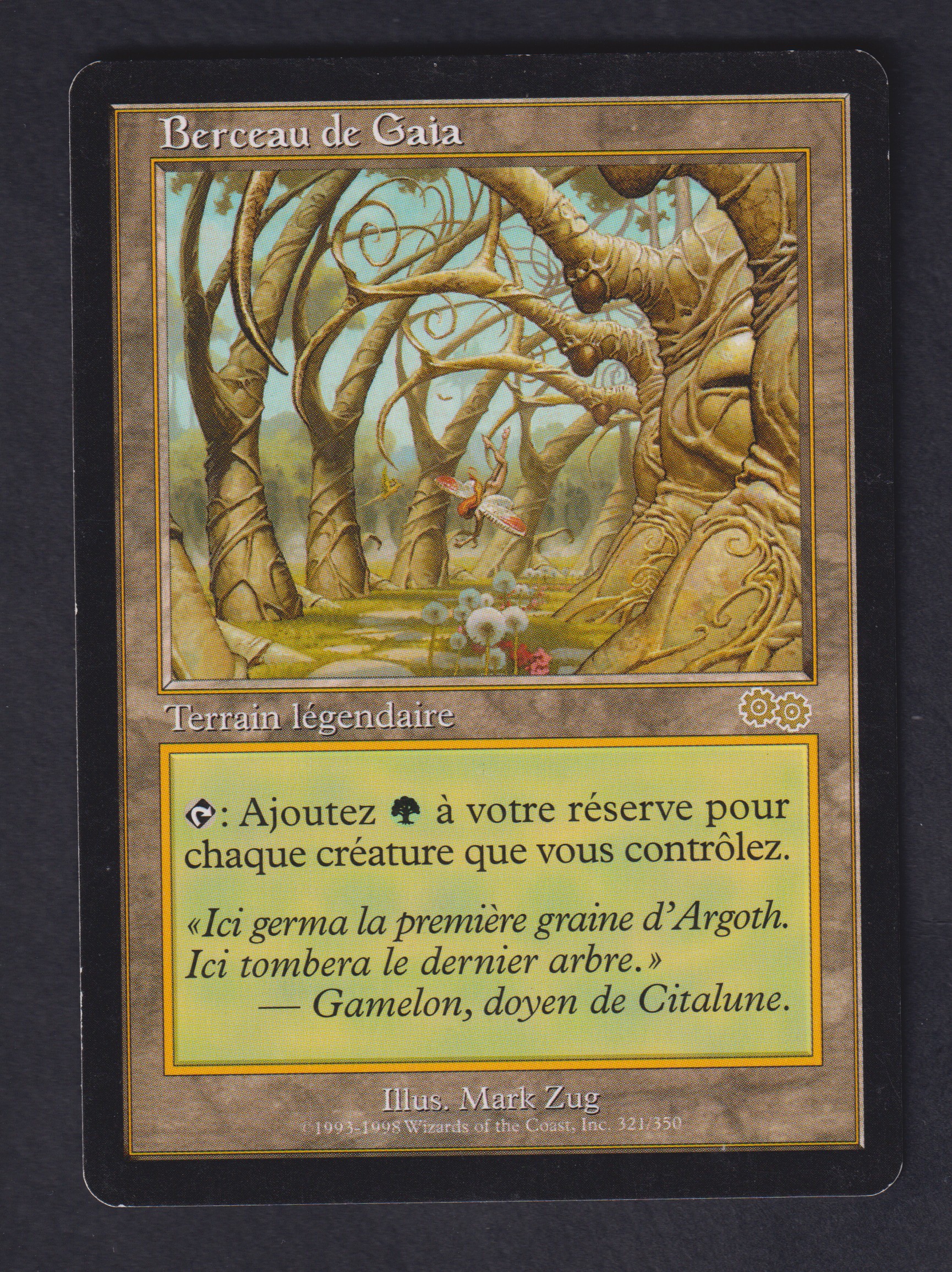 Gaea's Cradle 英語版 MTG  (Legendary Land) Gaea's Cradle - Magic card (10291) | Playin