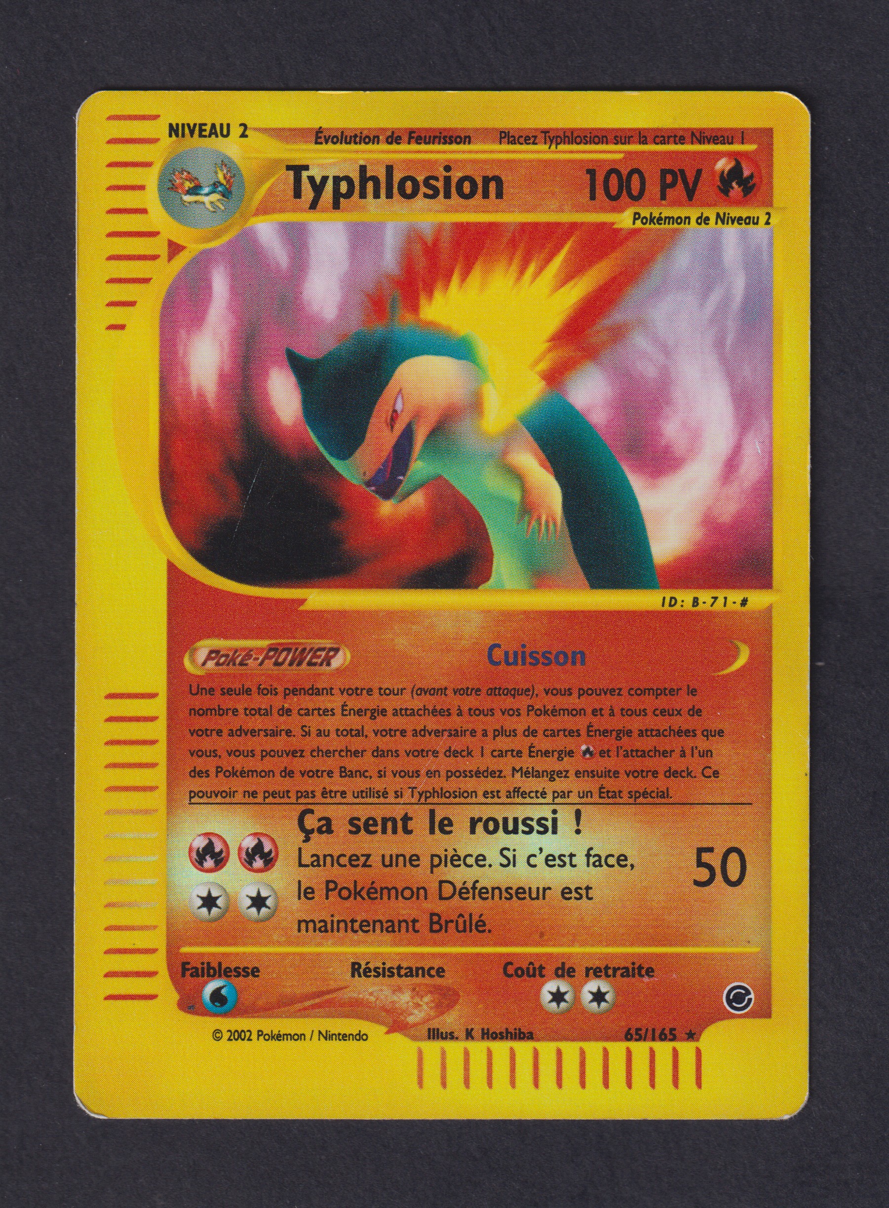 Typhlosion (EX 65) - Pokémon card (43218) | Playin
