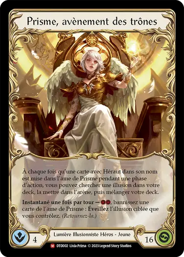 Silver Age Deck - Prism, Advent of Thrones - Flesh and Blood FR