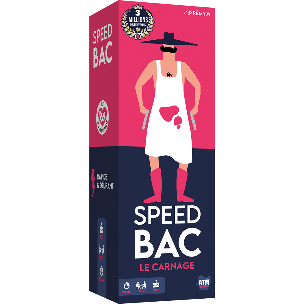 Speedbac Rouge Le Carnage (Version Épicée)