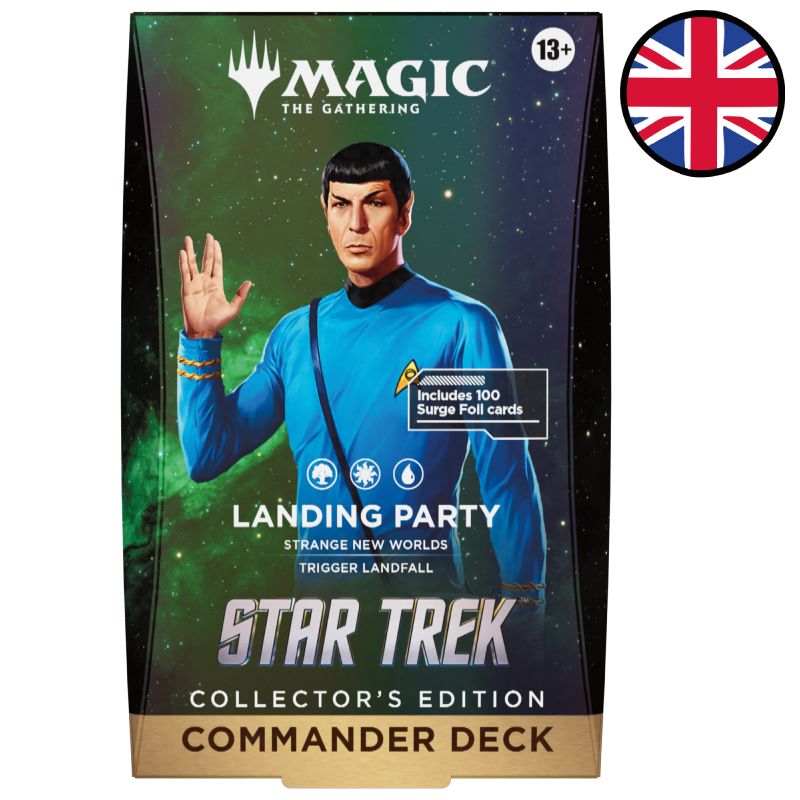 Deck Commander Star Trek Édition Collector - Landing Party - Magic EN
