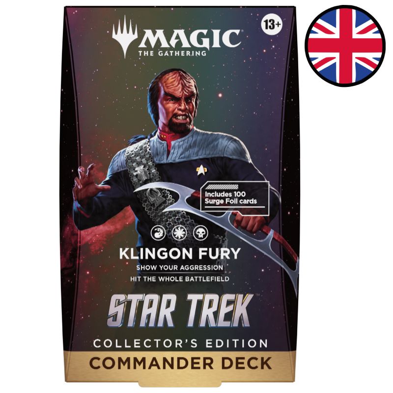 Deck Commander Star Trek Édition Collector - Klingon Fury - Magic EN