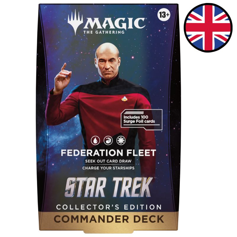 Deck Commander Star Trek Édition Collector - Federation Fleet - Magic EN